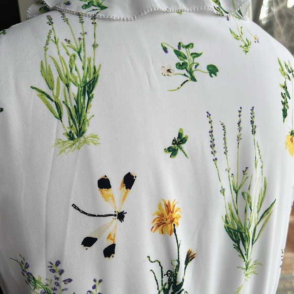 Floral Wrap Savoy Dress - Sunday Best Aritzia - Picture 5 of 7